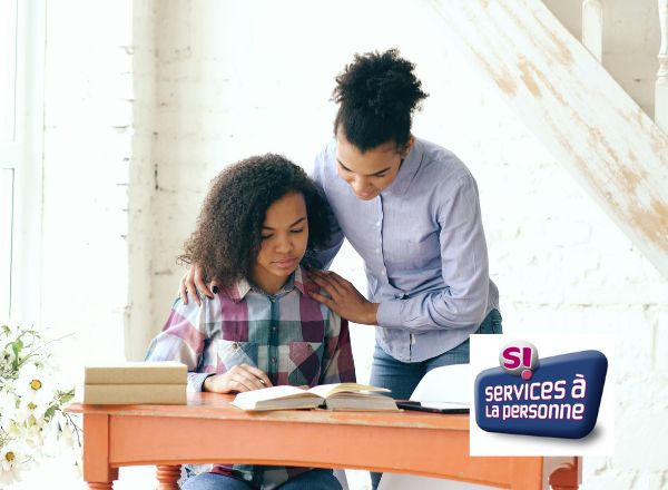 service à la personne crédit d'impot logo - ABC Cours particuliers à Lyon